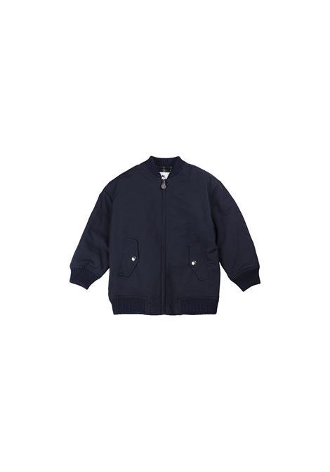 Bomber Blu Con Logo Ricamato Dietro ETRO KIDS | GV2Q07-I0042621