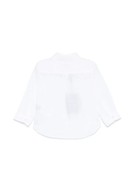 White Jacquard Shirt With Embroidered Logo ETRO KIDS | GV5500-P0446100