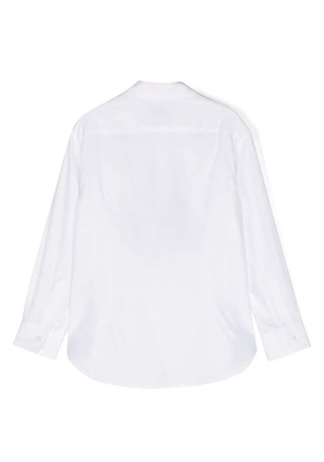 White Jacquard Shirt With Embroidered Logo ETRO KIDS | GV5P00-P0446100