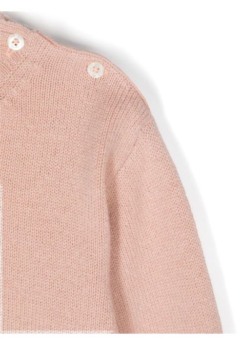 Pink Sweater With Etro Pegaso Logo ETRO KIDS | GV9000-W0023504