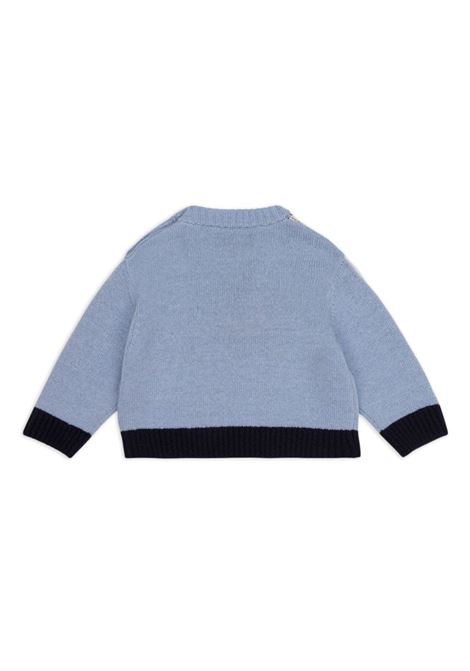 Blue Sweater With Etro Pegasus Logo ETRO KIDS | GV9500-Z2498603