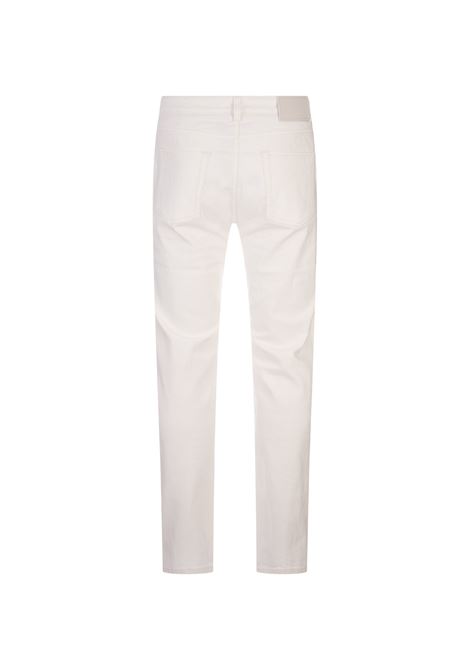 White Jacquard Slim Jeans ETRO | MRNB0004-99TJ544W0111