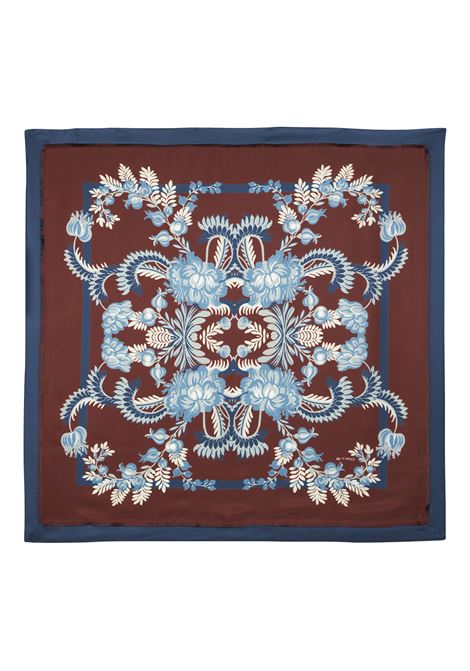 Foulard In Seta Stampata Bordeaux ETRO | WAXA0006-AK495X0827