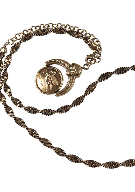 Gold Short Necklace With Charm ETRO | WF5C0012-AM007G7611