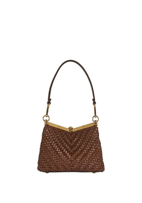 Small Braided Vela Bag in Light Brown ETRO | WP1B0001-AE225M0124