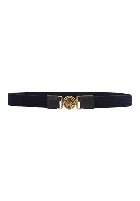 Blue Pegaso Elasticised Belt ETRO | WP3A0008-AT230B0065