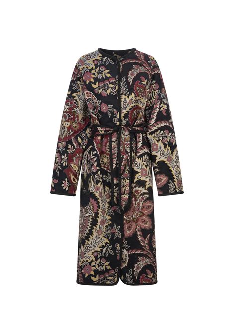 Cappotto Reversibile In Ciniglia Jacquard Multicolore ETRO | WRAA0039-99TJE81S9890