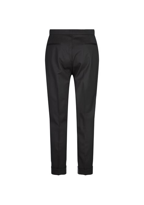 Black Stretch Wool Cropped Trousers  ETRO | WREA0002-99TUBK3N0000