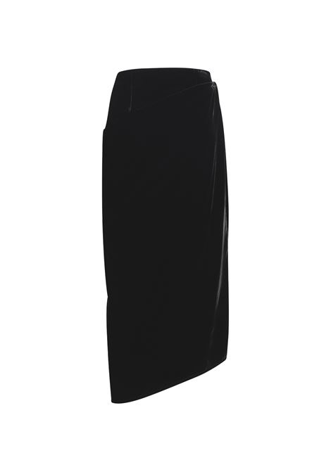 Black Velvet Midi Skirt ETRO | WRFA0079-99TUDI4N0000