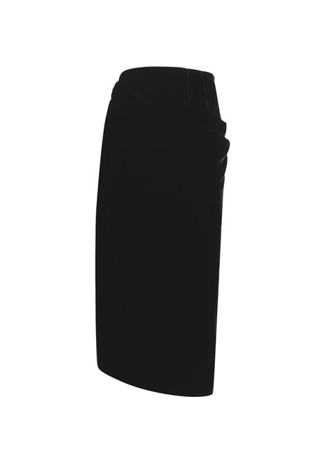 Black Velvet Midi Skirt ETRO | WRFA0079-99TUDI4N0000