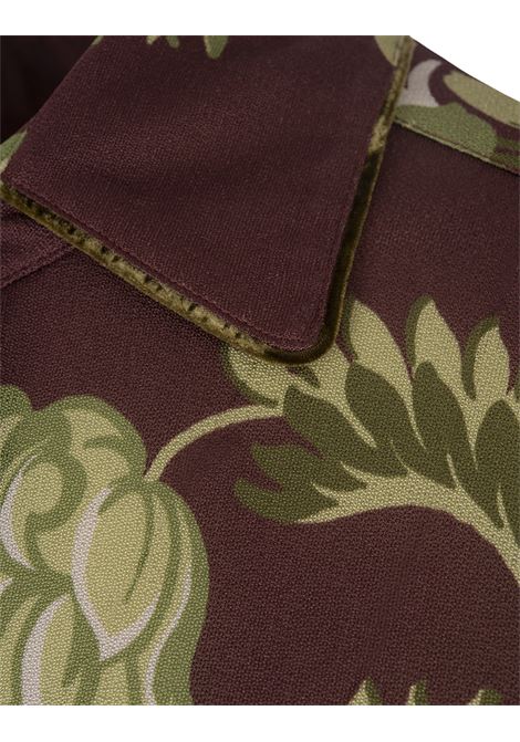 Camicia Bordeaux Con Stampa Foliage Floreale ETRO | WRIA0028-99IA430X0829