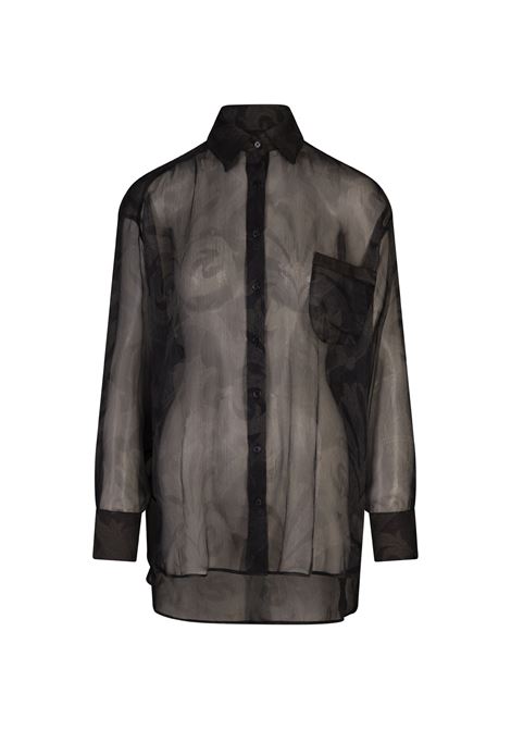 Printed Grey Silk Shirt ETRO | WRIA0028-99SA1E9X0832