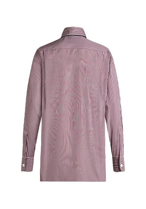 Camicia In Popeline A Righe Rosa ETRO | WRIA0028-99TR560S8452