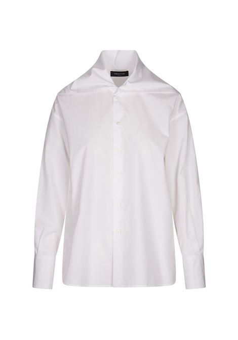 Camicia in Popeline Bianco Ottico FABIANA FILIPPI | CAD224F784D650000021