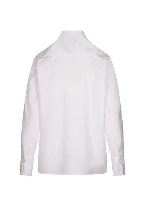 Optical White Poplin Shirt FABIANA FILIPPI | CAD224F784D650000021