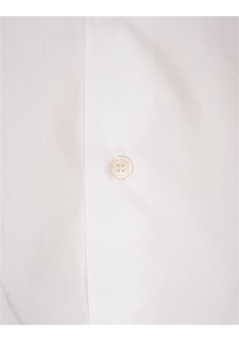 Optical White Poplin Shirt FABIANA FILIPPI | CAD224F784D650000021