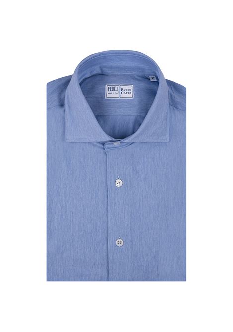 Blue Strech Shirt FEDELI | 005220013