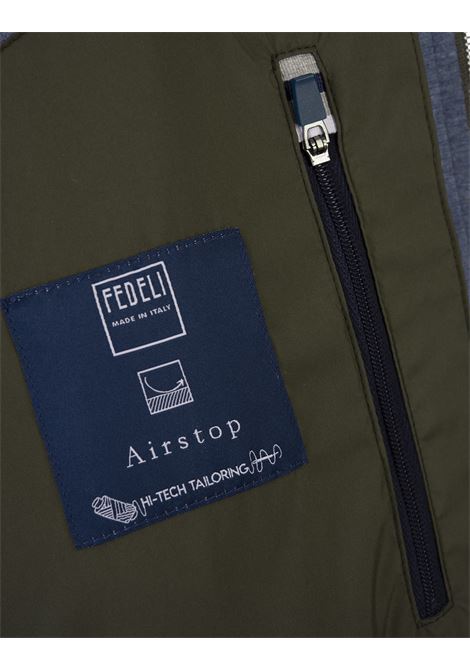  Airstop United Carmel ML. Jacket In Green FEDELI | 006000012/906