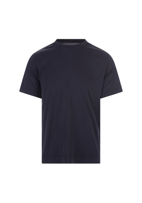 T-Shirt Basic In Jersey Giza Blu Notte FEDELI | 0103626