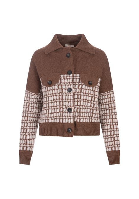 Emerenth Jacket In Brown Tweed FEDELI | 050740004