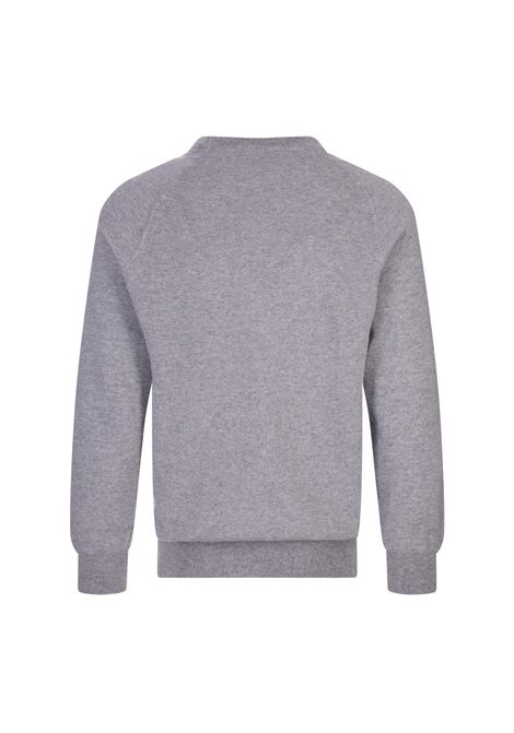 Pullover Girocollo In Cashmere Grigio FEDELI | 061090004