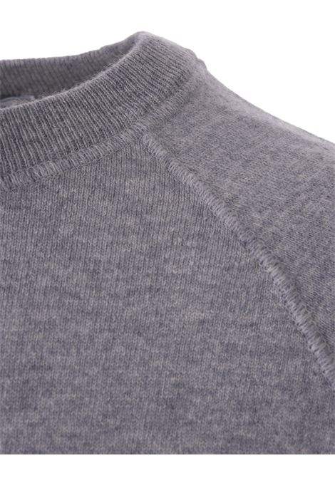 Pullover Girocollo In Cashmere Grigio FEDELI | 061090004