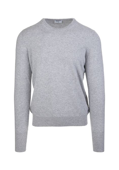 FEDELI Pullover Arg Vintage Grigio Chiaro - FEDELI