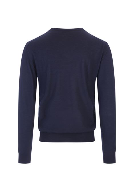 Pullover Millionaire In Cashmere Blu Navy FEDELI | 057072