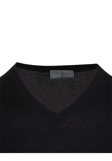 Pullover Millionaire In Cashmere Nero FEDELI | 057076