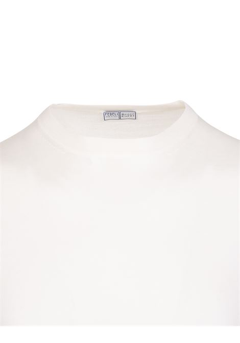 Cream Cashmere Milionaire Crew Neck Pullover  FEDELI | 0570913