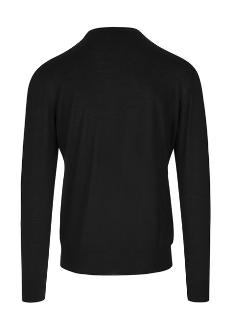 Pullover Girocollo In Cashmere Milionaire Nero FEDELI | 057096