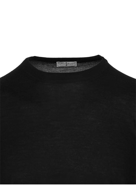 Pullover Girocollo In Cashmere Milionaire Nero FEDELI | 057096