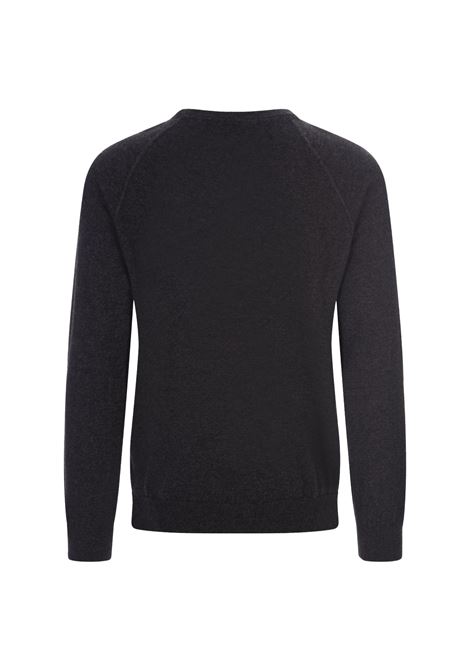 Pullover Girocollo In Cashmere Antracite FEDELI | 061096