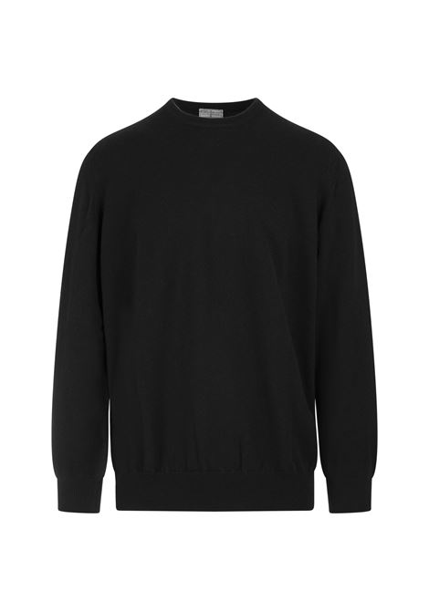 Black Cashmere Slim Fit Pullover FEDELI | 07001NERO