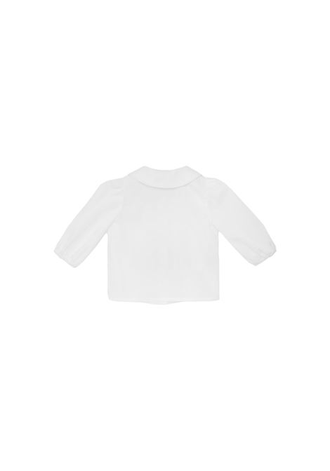 Chalk Poplin Shirt FENDI KIDS | BFC022-A31WF0TU9