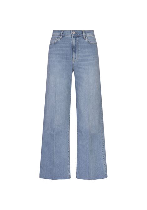 FRAME Le Slim Palazzo Jeans In Stretch Denim - FRAME