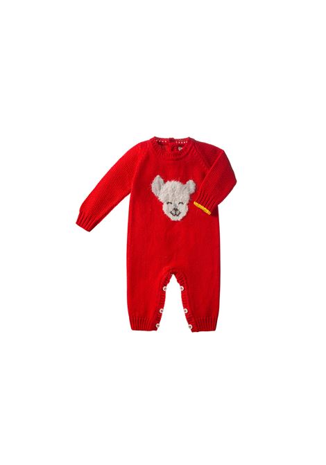 Christmas Red Alpachino Romper GENSAMI | TU02-B-ALPROSSO NATALIZIO