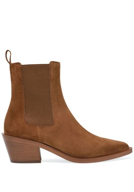 Brown Wylie Ankle Boots GIANVITO ROSSI | G72901.45CUOCASTEXA