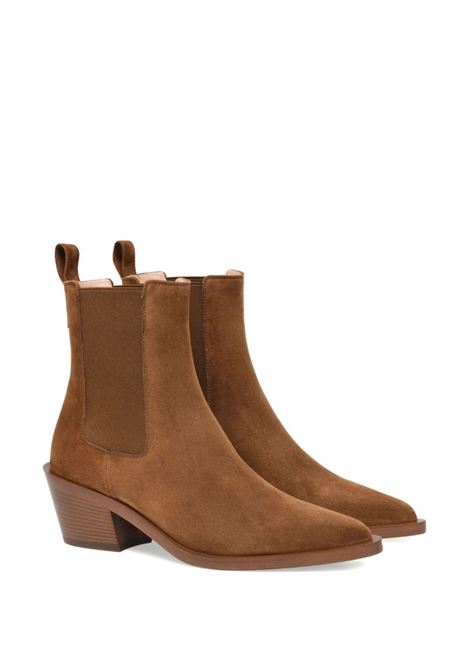 Brown Wylie Ankle Boots GIANVITO ROSSI | G72901.45CUOCASTEXA