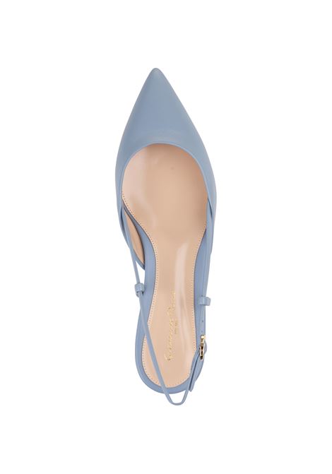 Ascent 05 Slingbacks In Light Blue Nappa Leather GIANVITO ROSSI | G95352.05RICNAPANTB