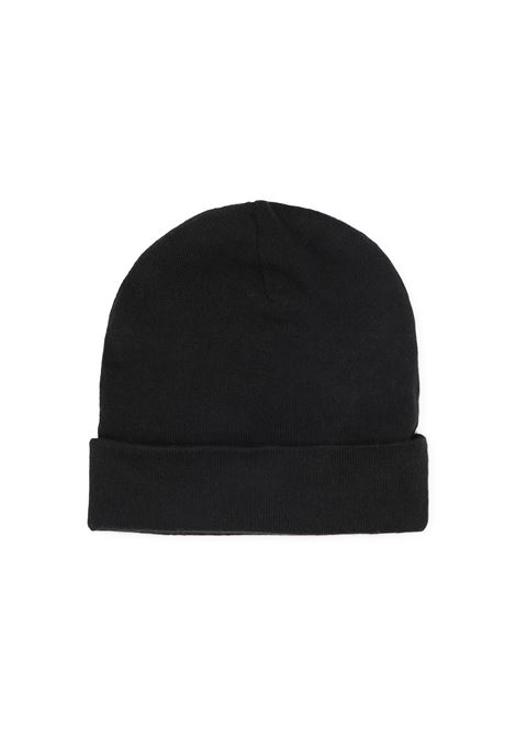 Black Beanie With Logo and Stars GIVENCHY KIDS | H3029609B