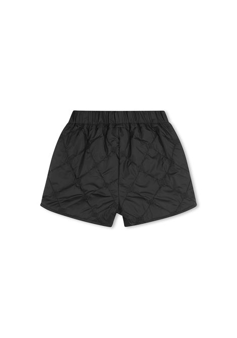 Black Quilted Shorts With Embroidered 4G Motif GIVENCHY KIDS | H3040009B