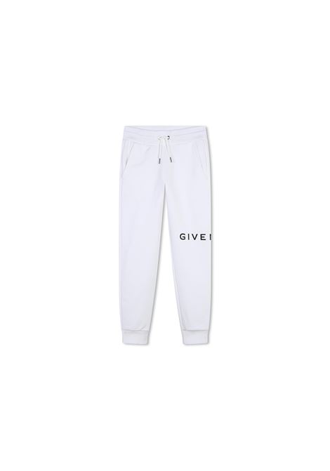 Joggers Bianchi Con Logo GIVENCHY 4G GIVENCHY KIDS | H30403117