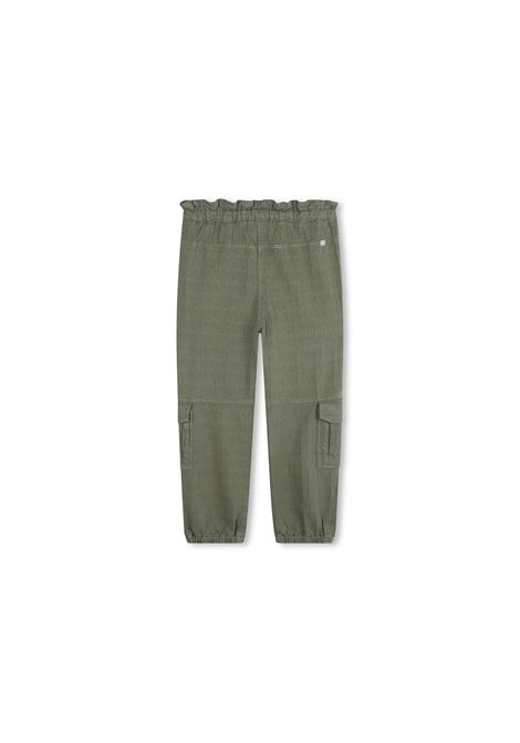 Pantaloni Cargo Verdi Con Motivo 4G Jacquard GIVENCHY KIDS | H30407724