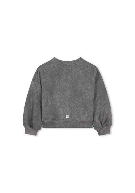 Grey Sweatshirt With Logo GIVENCHY KIDS | H30419M50