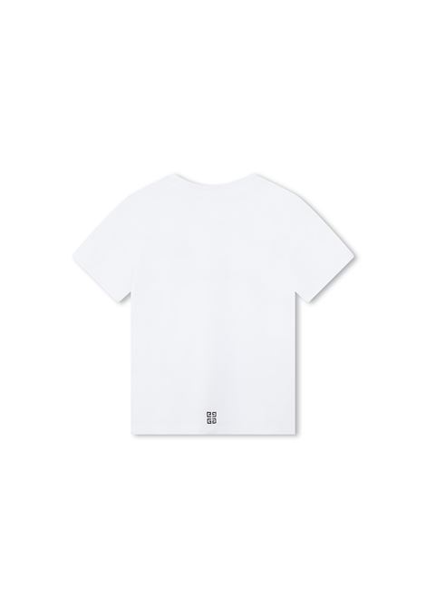 White GIVENCHY 4G T-Shirt GIVENCHY KIDS | H3042610P