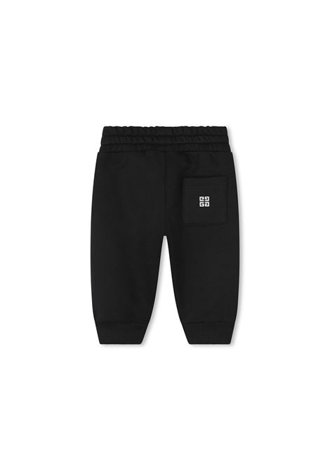 Joggers Neri Con Logo Lettering GIVENCHY KIDS | H3045709B