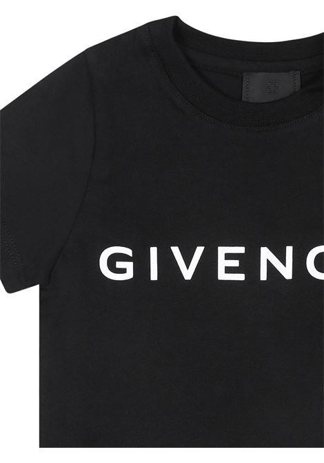 T-Shirt GIVENCHY 4G Nera GIVENCHY KIDS | H3047009B