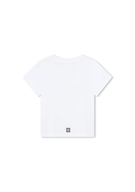 T-Shirt GIVENCHY 4G Bianca GIVENCHY KIDS | H3047010P