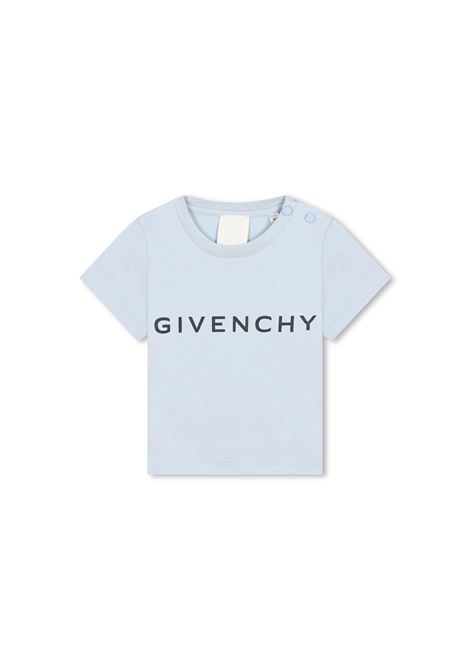 Light Blue GIVENCHY 4G T-Shirt GIVENCHY KIDS | H3047077D